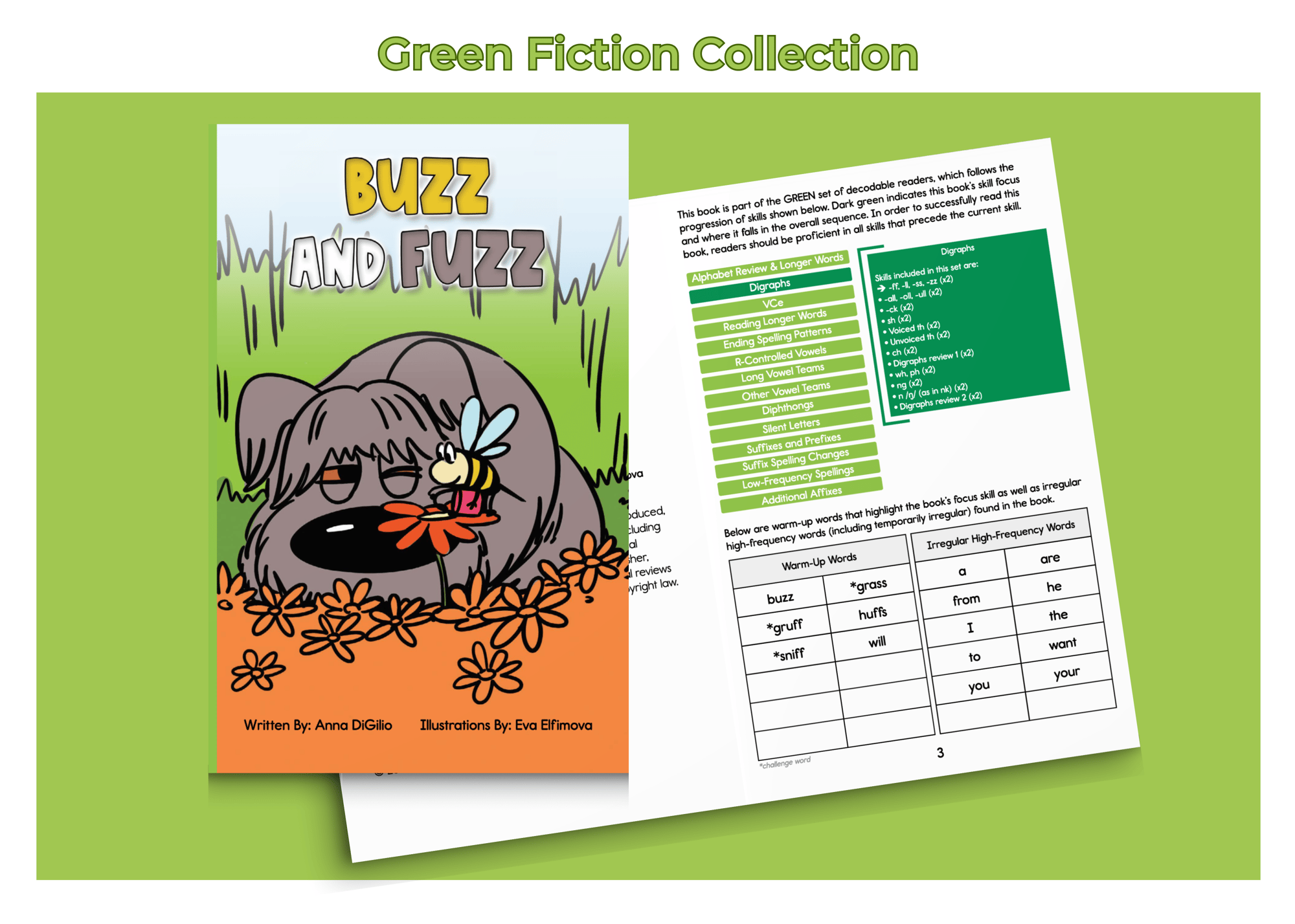 Green Fiction Collection Icon Green Fiction Collection Icon