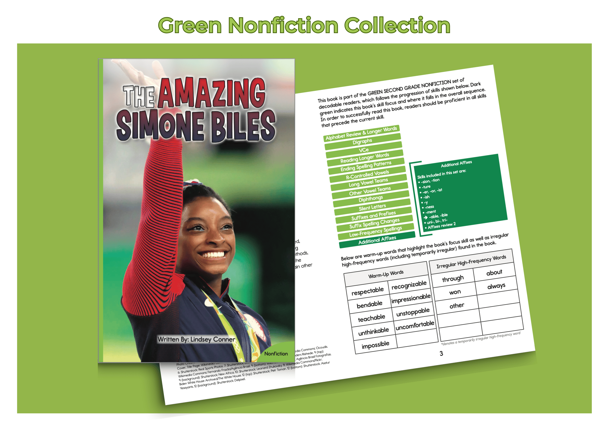 Green Nonfiction Collection Icon Green Nonfiction Collection Icon
