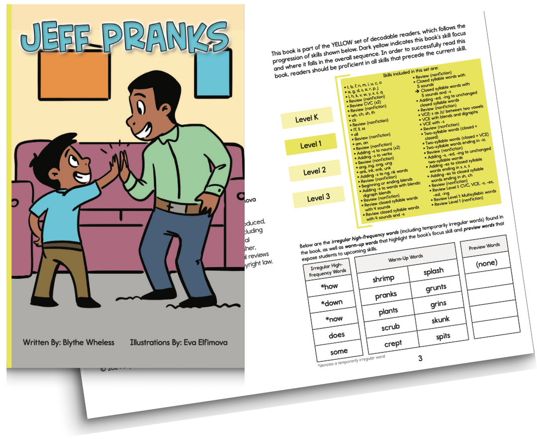 Jeffs Pranks - Yellow Collection Jeffs Pranks - Yellow Collection