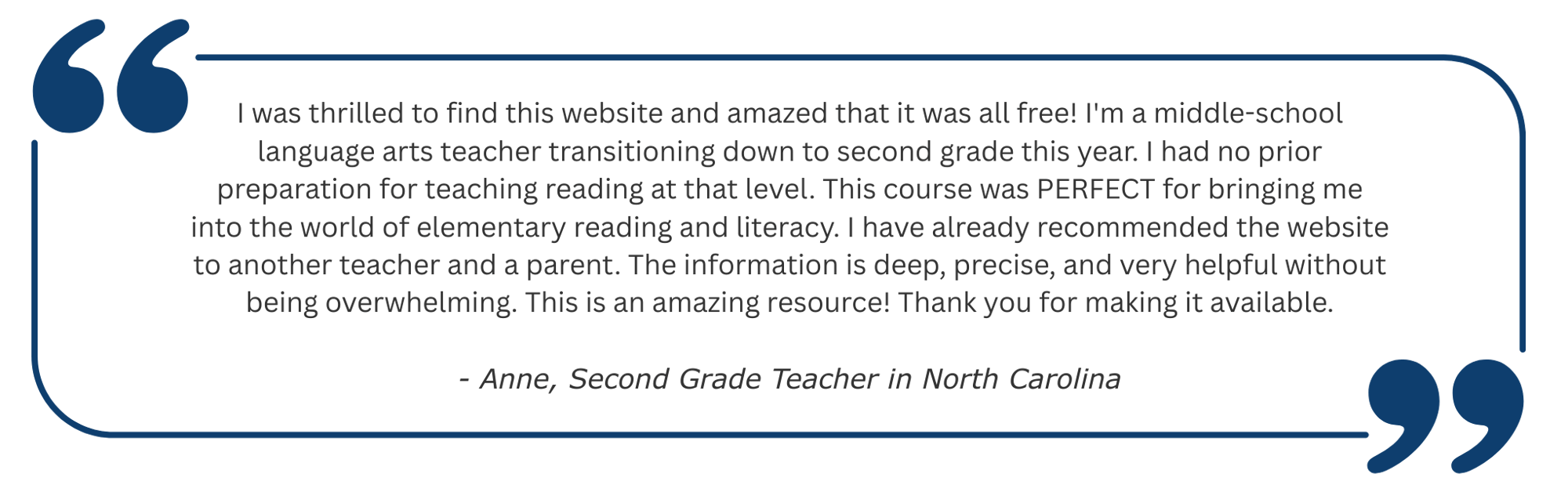 SOR Academy Quote SOR Academy Quote